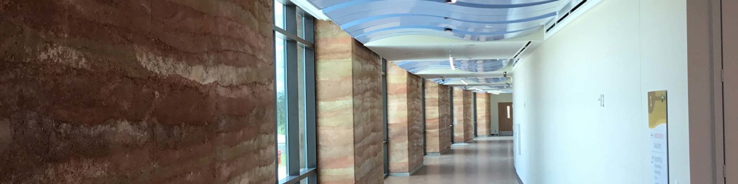 Creek Nation Community Hospital corridor