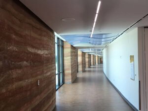 Creek Nation Community Hospital corridor